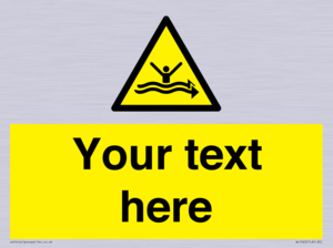 Custom Warning strong currents